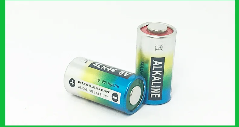 2 шт. 4LR44 6V сухая щелочные батареи для дрессировки собак воротники A544V 4034PX PX28A L1325 4AG13 544 4A76 Камера Батарея