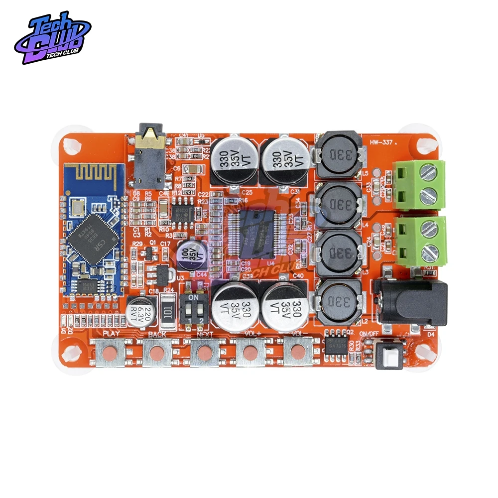 TDA7492P 50 Вт + Bluetooth 4 0 беспроводной цифровой аудиоприемник Плата усилителя Hi-Fi Amp