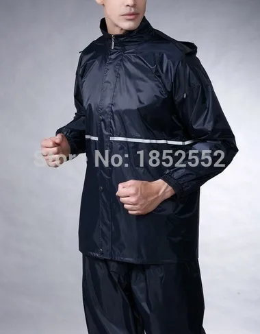 Дождевик и брюки от дождя светильник для взрослых большой размер мотоциклетный