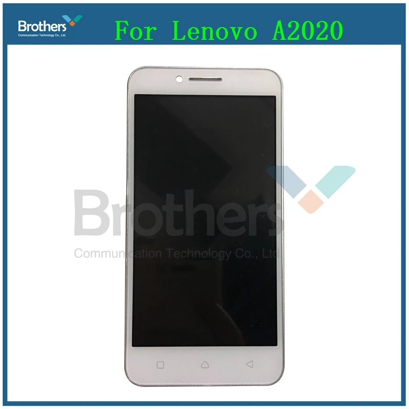 Для Lenovo Vibe C A2020 A2020a40 ЖК-дисплей с сенсорным экраном дигитайзер полный комплект Черный whtie