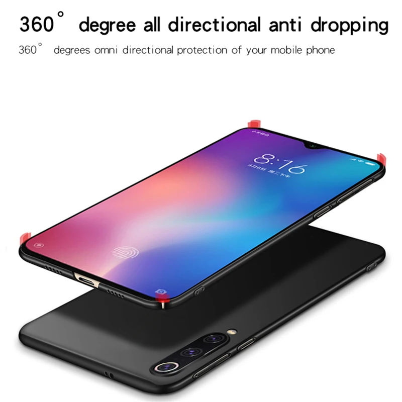 Чехол для телефона Xiaomi Mi CC9 ультра-тонкий защитный чехол задней панели из