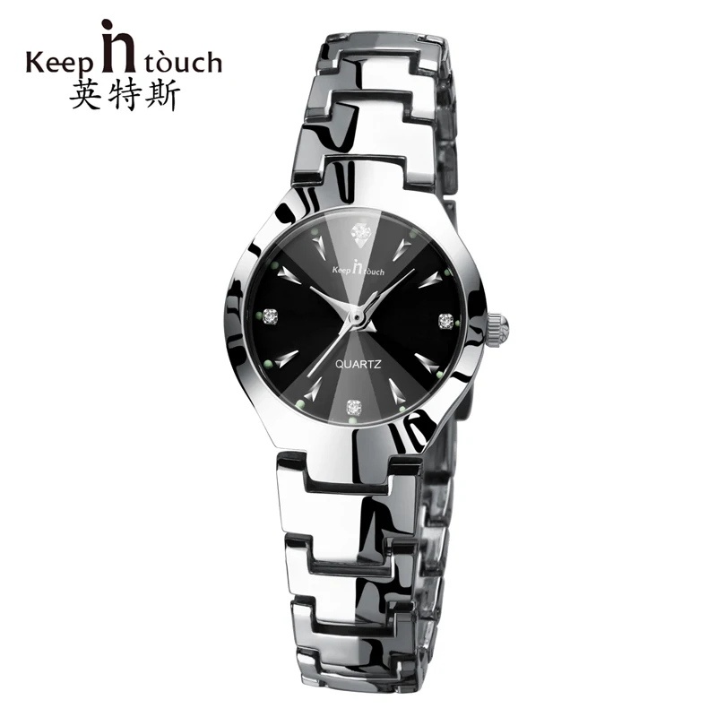 В курсе серебряные часы Для женщин кварц 2017 Элитный бренд светящийся браслет