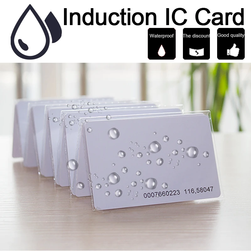 1 шт 125 кГц Rfid EM4100 TK4100 Smart Card ID RFID доступа Управление порта Chave карты Стикеры брелок