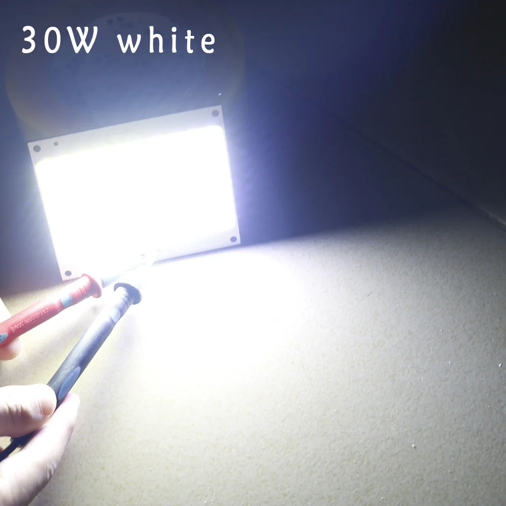 Светодиодный прожектор Cob Chip DC30 33V LED Bulb SMD White 30W 50W 100W 150W DIY наружный