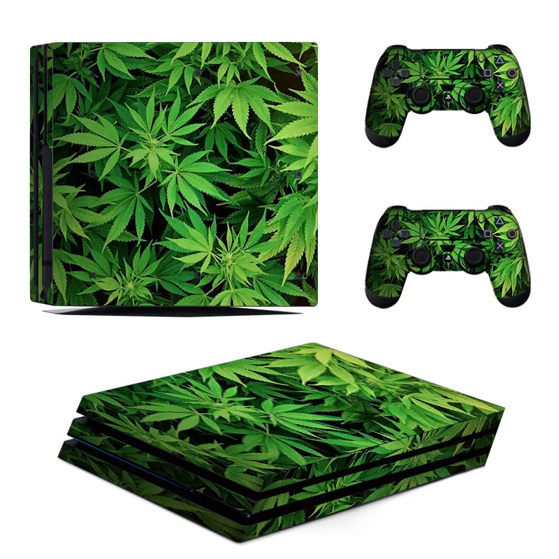 Дерево STICKERBOMB консоль кожный Чехол для Playstation 4 Pro консоль PS4 Pro кожные наклейки контроллер светодиодный защитный