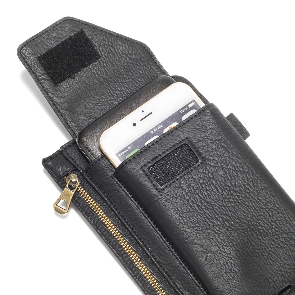 2017 Multifunction Zipper Bag Card Slots Wallet Case Phone Cover For xiaomi redmi 2 3s 3 3x note 4 mi4c mi4 mi4s mi5 mi6 |