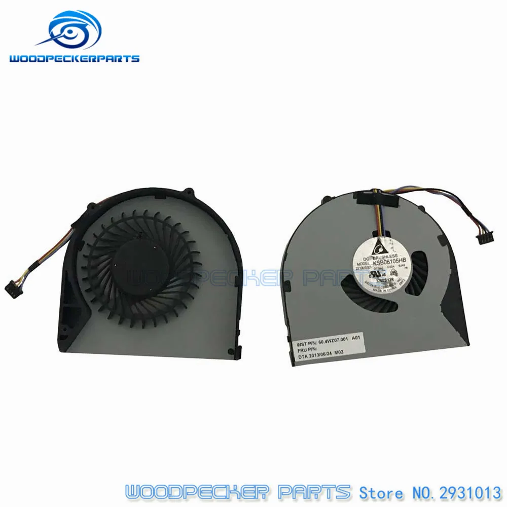 Оригинальный ноутбук для LENOVO B480 B480A B485 B490 M490 M495 E49 V480 V580 B580 M590 M590S KSB06105HB Вентилятор