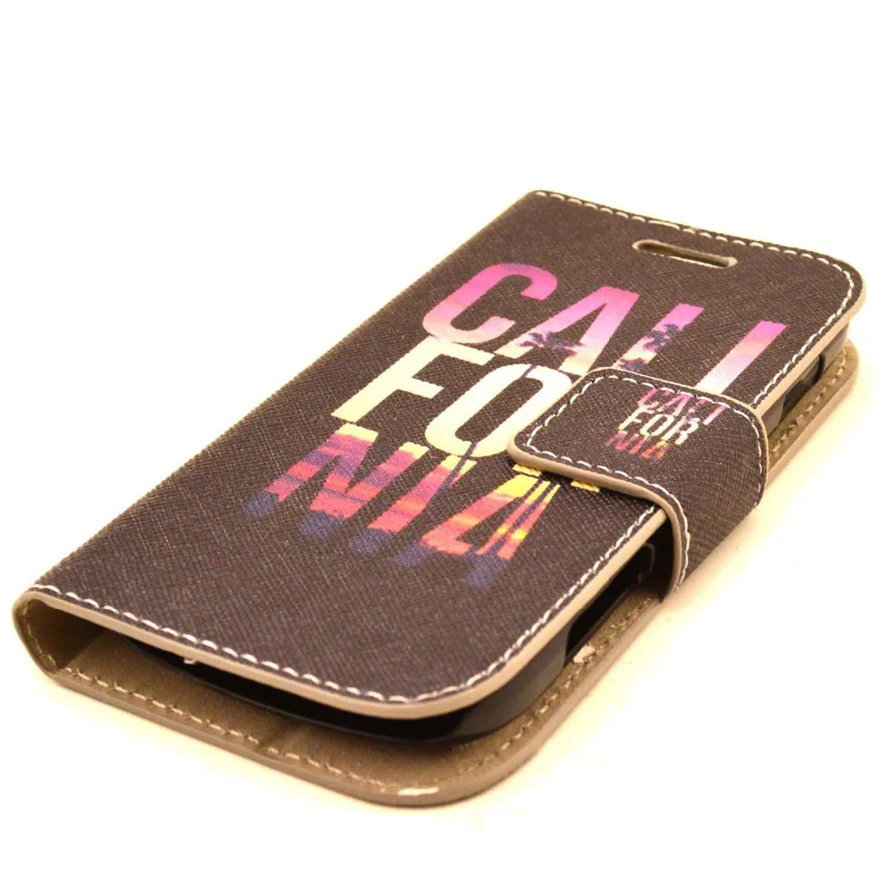 For Samsung GALAXY Trend Duos S 7562 S7562 gt-s7562 Flip Wallet Leather Case Cover for Galaxy Plus S7580 S7582 Phone bags |