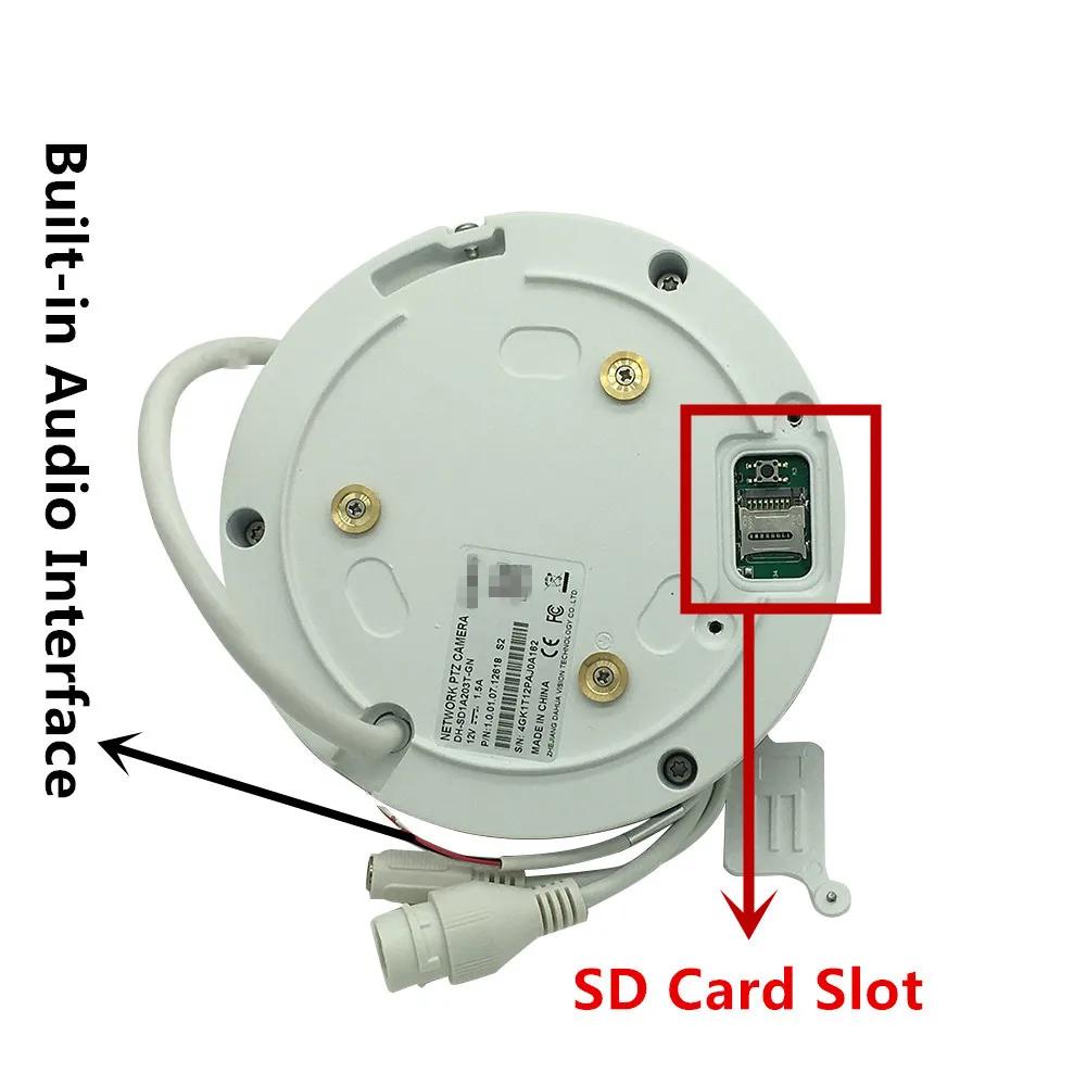 Dahua DH-SD1A203T-GN поддержка IVS PoE IR15m IP66 2MP 3x Starlight IR PTZ сетевая камера SD1A203T-GN