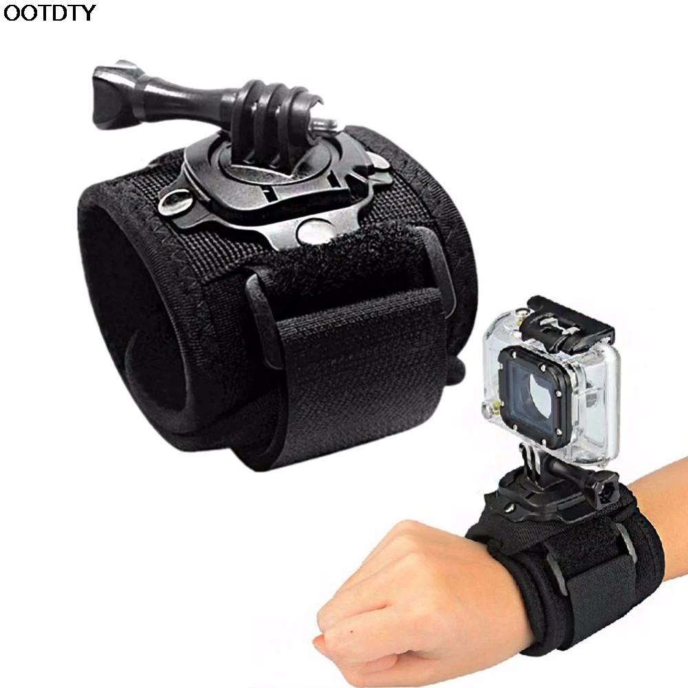Держатель для наручных лент с вращением на 360 градусов крепление GoPro 1 2 3 4 # L060