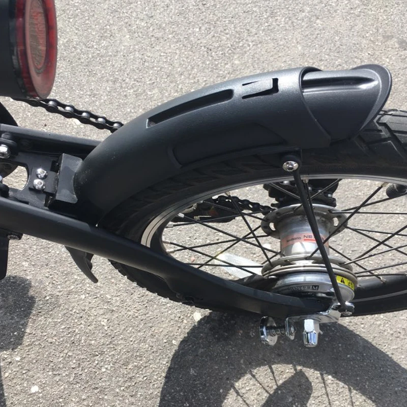 Велосипедное крыло для Xiaomi Qicycle EF1 Электрический велосипед Скутер шина брызговик запчасти крыло полка стойка оригинальная новая Замена