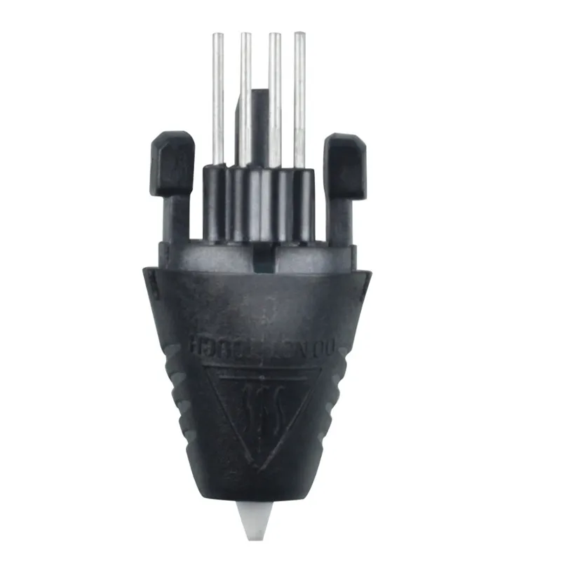 Replacement Nozzle Print Head For 3D Printing Pen First /Second Generation Pen Accessories Nozzle Parts Black Color Plastic