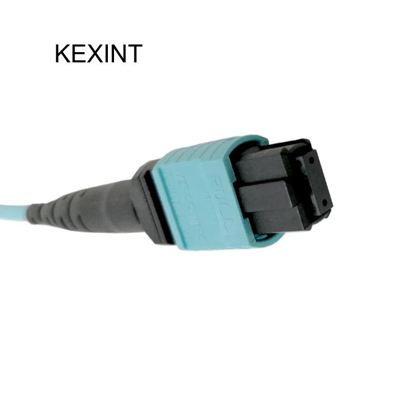 Оптоволоконный патч корд KEXINT стандартный адаптер для оптоволоконного кабеля OM4 12