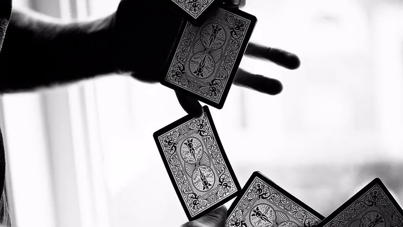 UV500 TCC черный Tiger Deck Red Pips второй выпуск Огайо игральные карты деки Волшебный подарок колекционные покерные карты