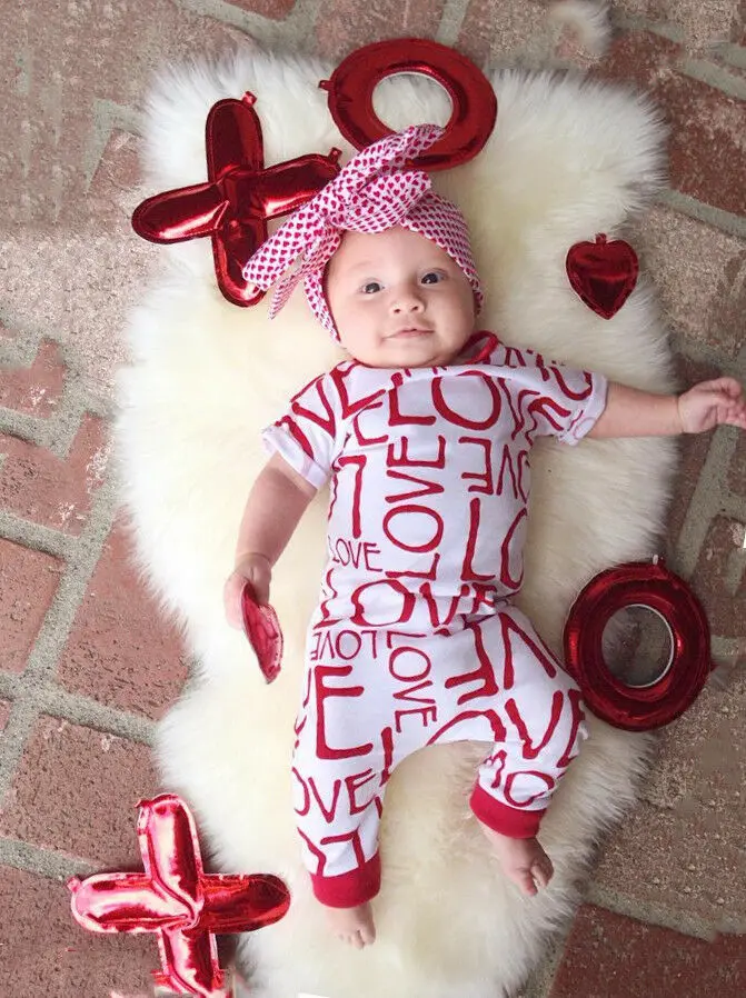 Летняя детская одежда из хлопка для маленьких девочек комбинезон костюмы