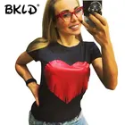 Футболка женская с коротким рукавом и кисточками, летняя, 2019