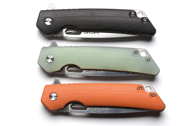 YS-TART LK5016 складной нож с шариковым подшипником 440C Лезвие G10 Ручка для выживания на