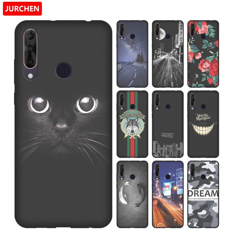 Силиконовый чехол с рисунком для Wiko View 3 Pro|Бамперы| |