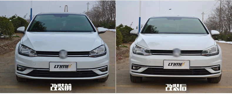 АКД углеродного волокна фары веки наклейки для автомобиля Volkswagen Golf 7/7. 5 MK7 GTI R Rline автомобиль спортивный стиль