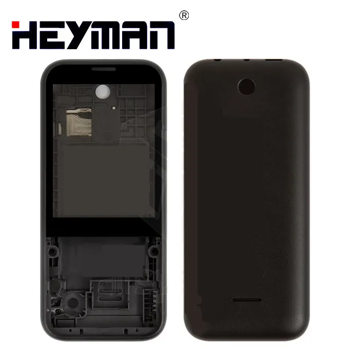 Nokia 225 Dual Sim RM-1011 N225 Housing: Middle Front Frame, Bezel Frame, Front Middle Plate, and Battery Back Cover image 2