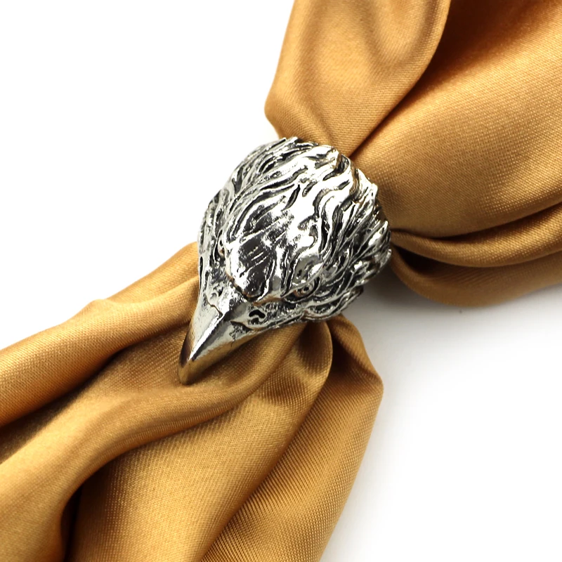 Мужское Винтажное кольцо в стиле панк с головой орла классное готический шик