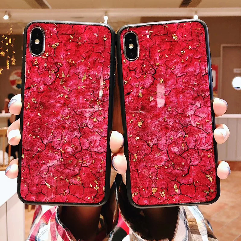 Чехол s из золотой фольги для huawei P10 P20 Pro Lite Nova 3 3i 4 mate 10 20Pro глянцевый блестящий чехол для Honor 9 10 8X задняя крышка fundas