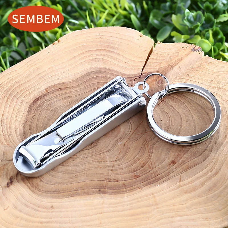 1 шт. карманный триммер для ногтей из углеродистой стали|steel clippers|nail clippernail clipper cutter