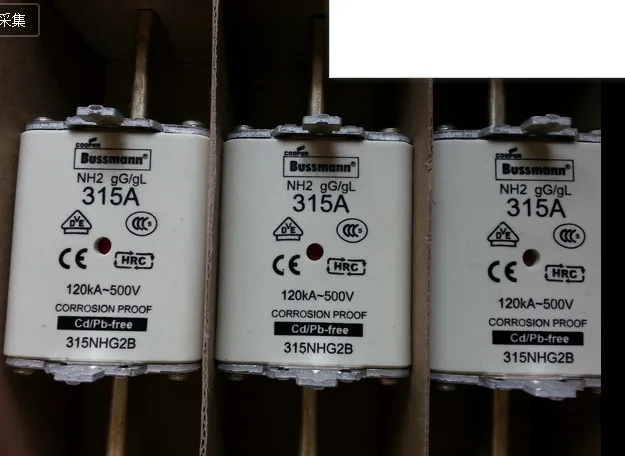 

Бесплатная доставка 5 шт Предохранители: NH2-315A 500V 120KA gG/gL (315NHG2B)