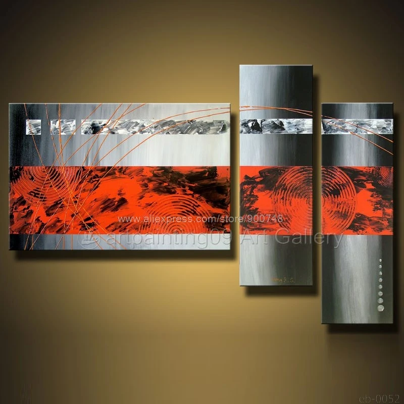 Огромные картины поп нож домашний декор недорогой абстрактный настенные для