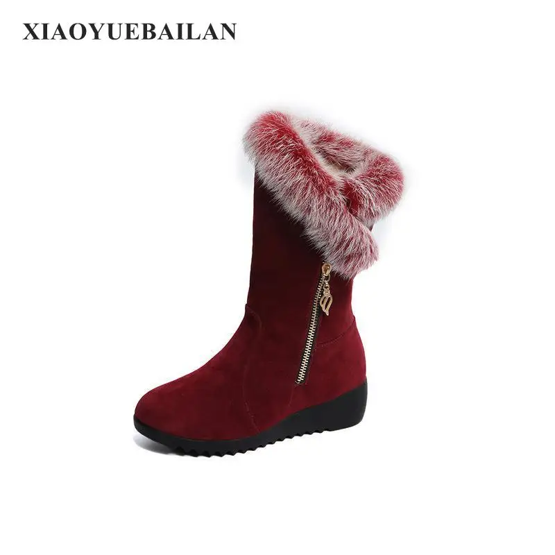 Новинка 2017 года сезон осень-зима модные теплые удобные женские зимние ботинки |