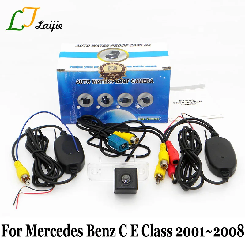 

For Mercedes Benz C E Class W203 W211 2001~2008 / HD CCD Backup Reverse Parking Camera / Auto Wireless Rear View Camera Camera