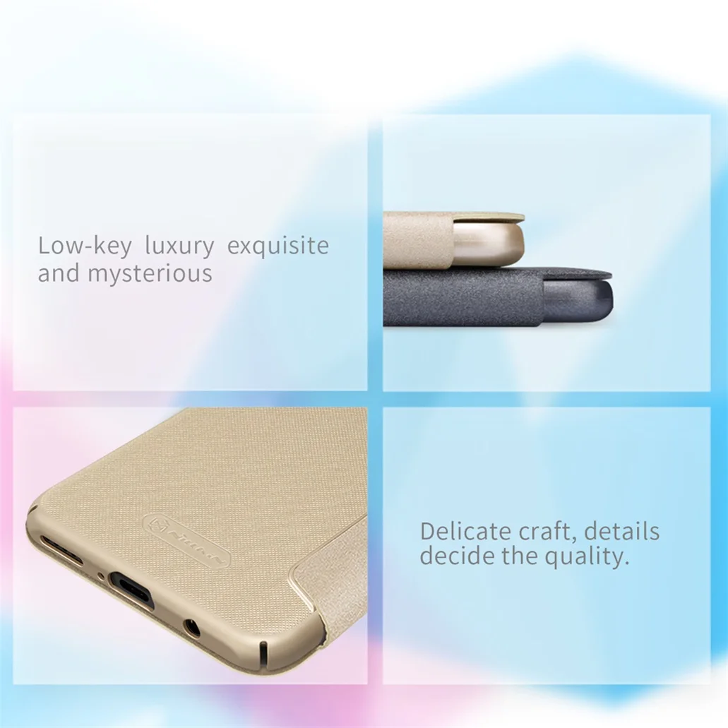 Для huawei P30 lite Nova 4e чехол NILLKIN Sparkle Luxuly супер тонкий флип-чехол pu кожаный чехол для huawei P30 lite чехлы для телефонов