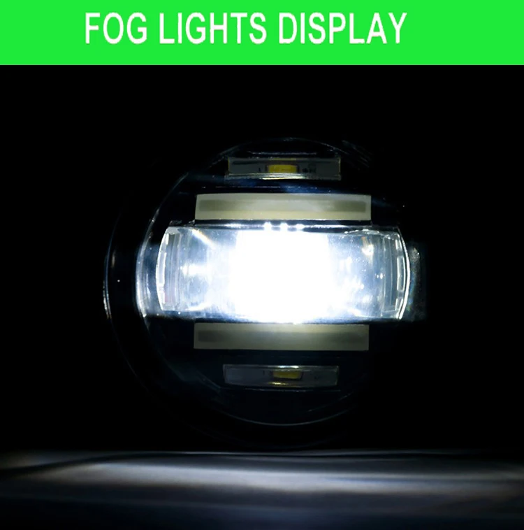 2in1 туман лампы построен в дневное время бег светильник LED DRL с Len проектор