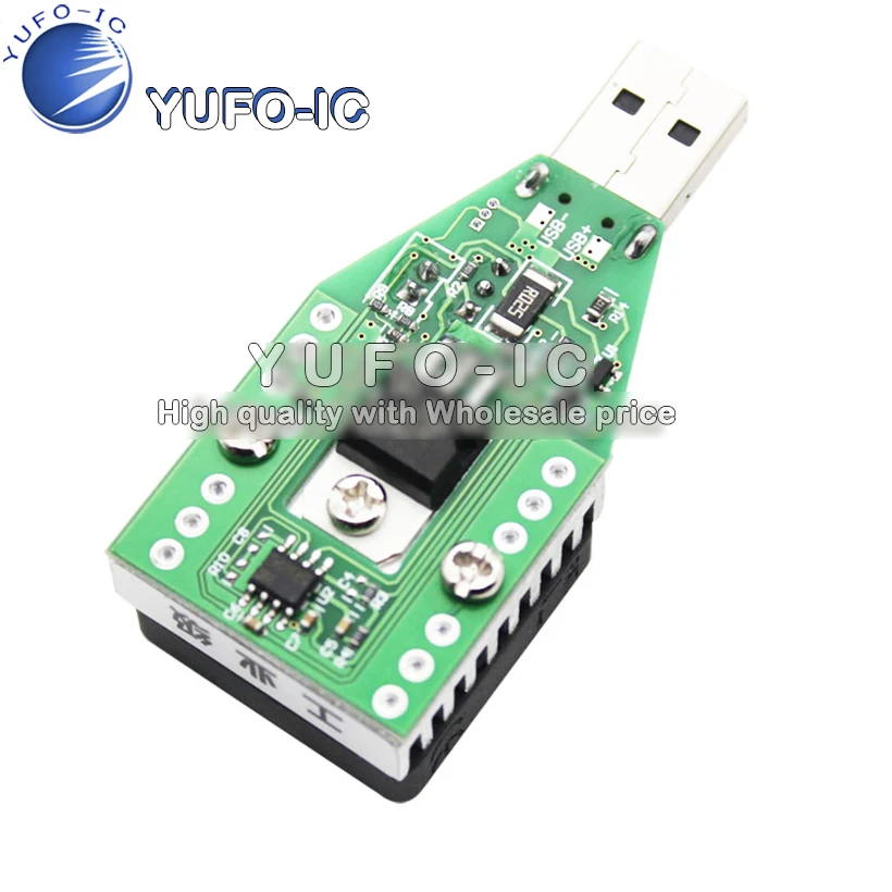 USB регулируемый постоянный ток электронная нагрузка Зарядка сокровище тестовый
