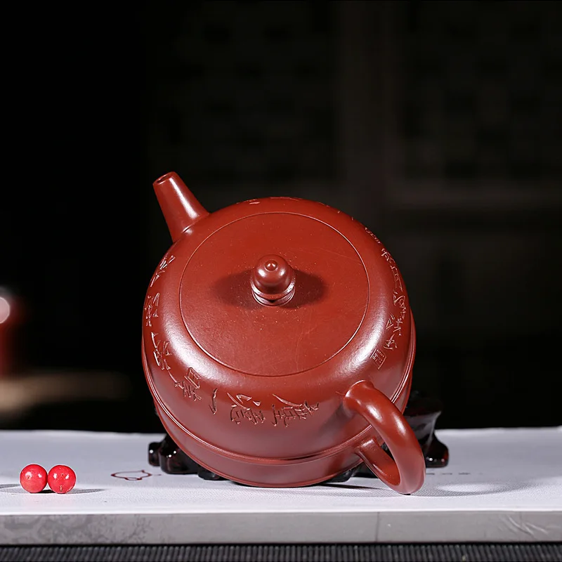 Yixing очищенная руда рекомендовано dahongpao двойной дзен чайник подаропосылка чай