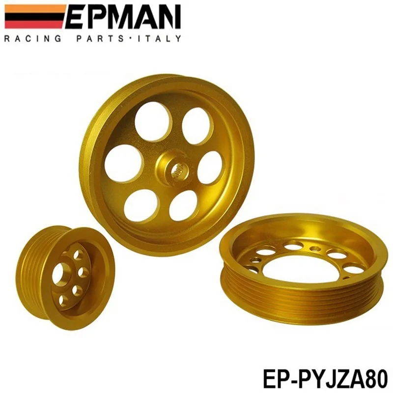 Легкий шкив коленвала для 93 97 TOYOTA SUPRA JZA80 2jzgteunderdrive EP PYJZA80|lightweight crank pulley|crank pulleylightweight
