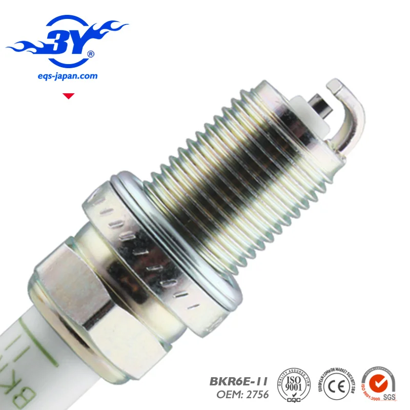 4 шт./лот. BKR6E 11 2756 автомобильные свечи зажигания для ZOTYE 5008 M300 Lova Aveo Outlander Tianyu SX4 Hover H3