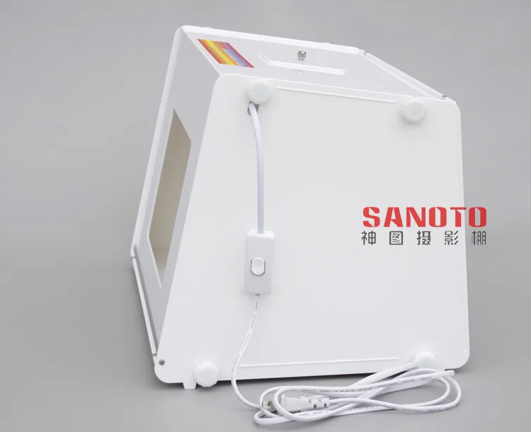 SANOTO брендовый портативный мини фотостудия фотография фон с регулируемой