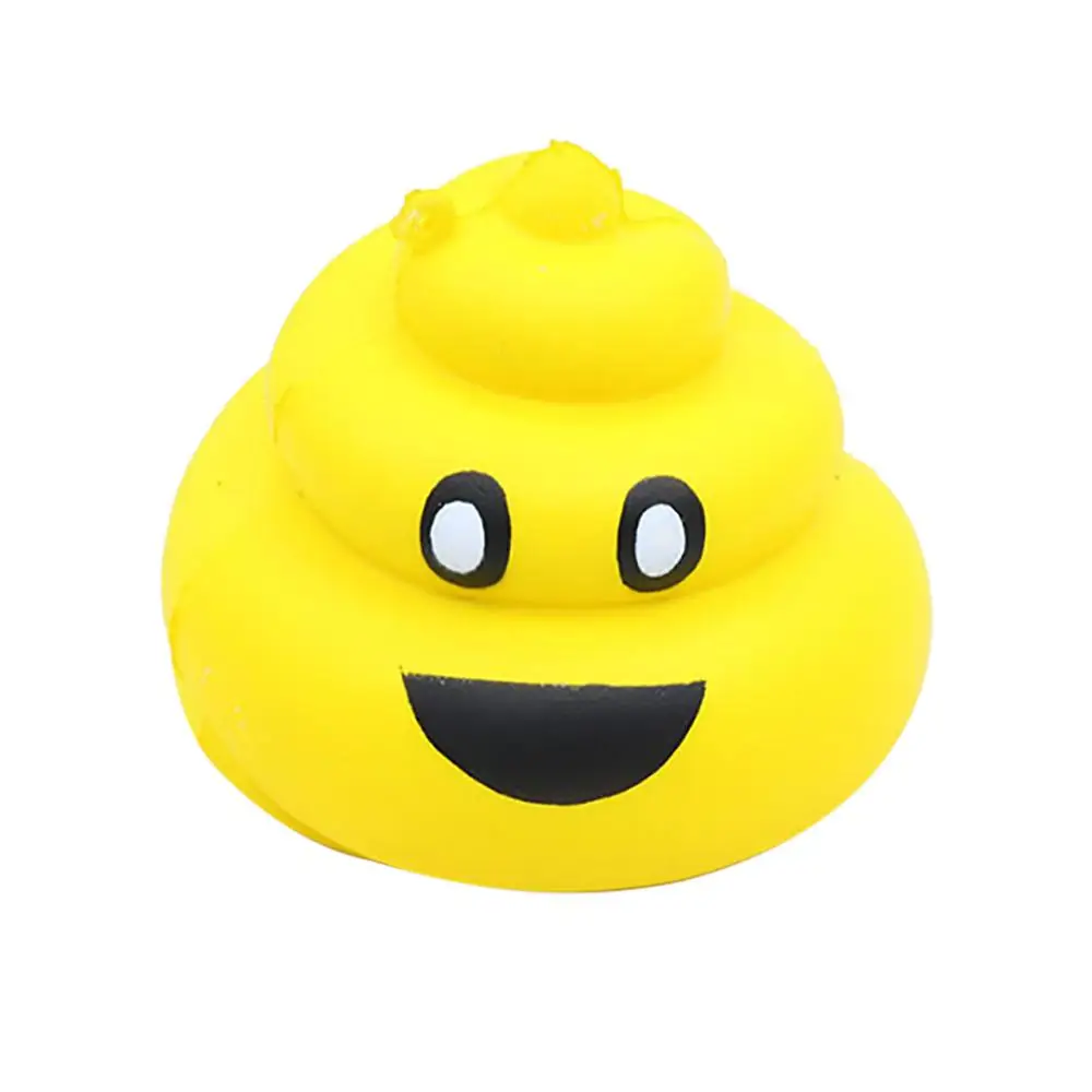 Yellow Детская имитация PU медленное восстановление моделирование poop fun мягкое сумасшедшее давление релиз игрушка подходит для детей adultsF4 - Цвет: Yellow