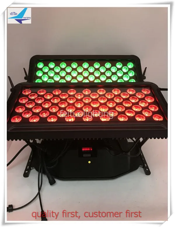1 шт. + Flycase супер яркость Led City Color 120x18 Вт Rgbwa Uv 6in1 Dmx настенная шайба наружное Ip65