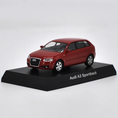 A3 sportback red Kyosho 1: 64 Au di серии A3 A4 A5 A8 R8 Q7 A6 TT сплав модель автомобиля литья под давлением металлические игрушки подарок на день рождения для детей мальчик - Цвет: A3 sportback red
