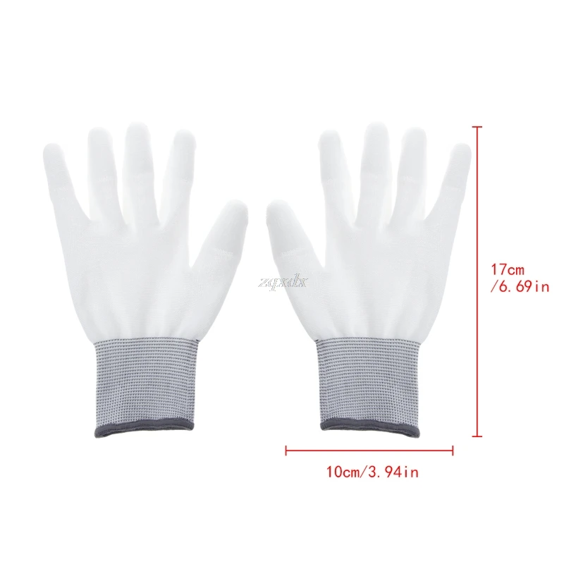 1Pair Anti Static Antiskid Glove PC Computer ESD Electronic Work Repair Gloves Drop Ship|Защитные перчатки| |