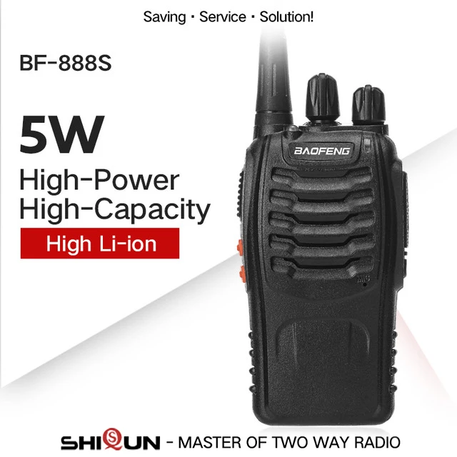 Baofeng BF-888S UHF 400-470MHz baofeng 888s дешевый двухсторонний радио Baofeng bf888s удобный портативный bf 888s baofeng 888 радио BF-C1 - Цвет: 1 Set Radio
