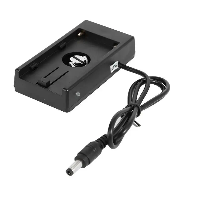 

ALLOYSEED NP-F Battery Adapter Buckle Plate With 7.4V DC Plug For Sony NP-F Series NP-F970 F960 F770 F750 F570 Camera Accessory