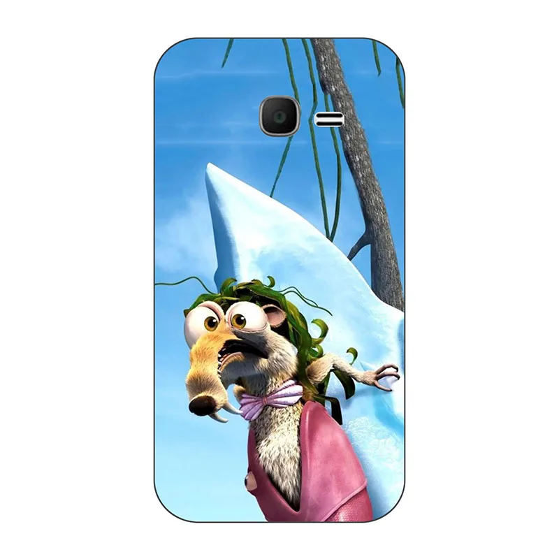 Модный мультяшный чехол для Samsung Galaxy Star Plus/Pro телефона с изображением кота и