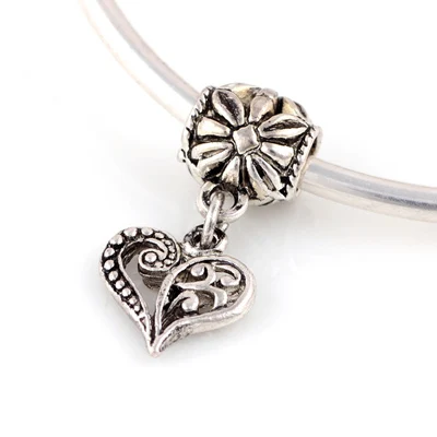 10 шт./партия серебряные бусины для браслета Pandora|metal bead spacers|bead spacersfor pandora |