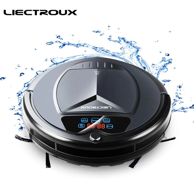 LIECTROUX B3000PLUS с Воды Мокрой и Сухой Сенсорный Экран withTone По Расписанию Виртуальная
