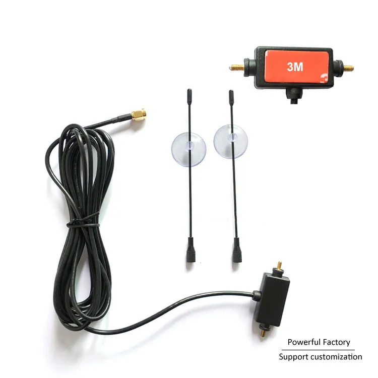 Высокое Качество Sma Мужская присоска Т-образная 6dBi CB wifi 433mhz патч-Антенна 1 шт
