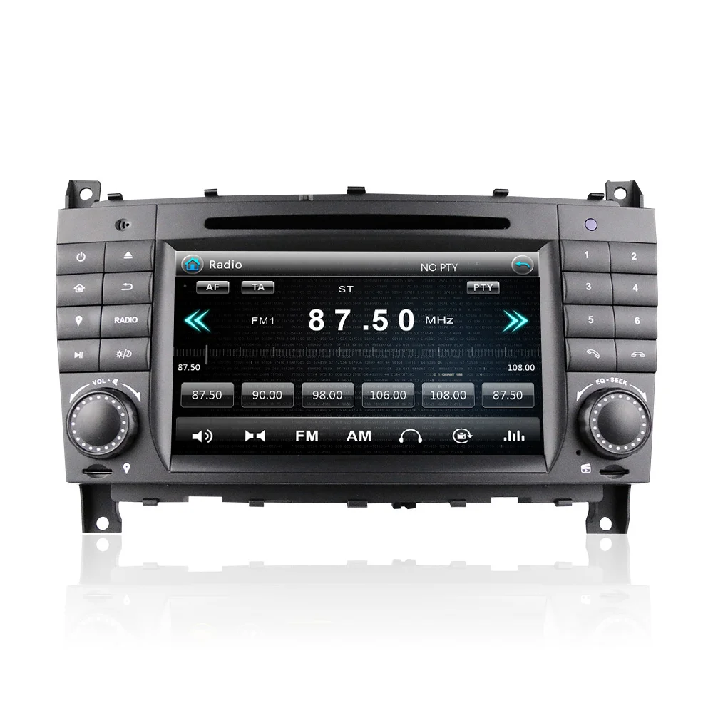 Новый автомобильный Dvd плеер Eunavi 2 Din для Benz C Class W203 C180 C200 C220 C230 C240 C250 C270 C280 C300 C320 C350 C32