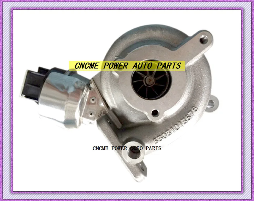 Турбокомпрессор TURBO BV43 53039880109 53039700109 03G145702H 03G145702HV 03G145702HX для Audi A4 2.0L TDI VW DPF B7 BRD DMV